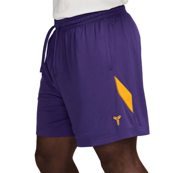Nike Kobe Basketball 6" Dri-Fit Shorts $45 in Lakers Colorway HJ8103-547 - Picture 1 of 10